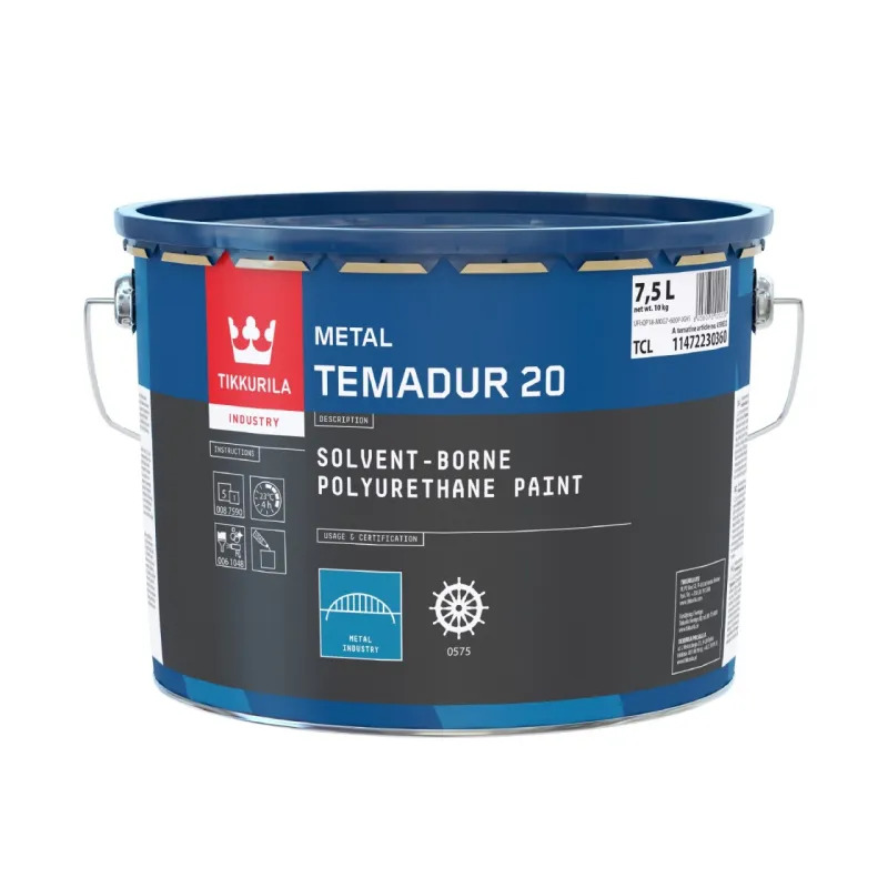 Temadur 20, Tikkurila, kanta 7,5l